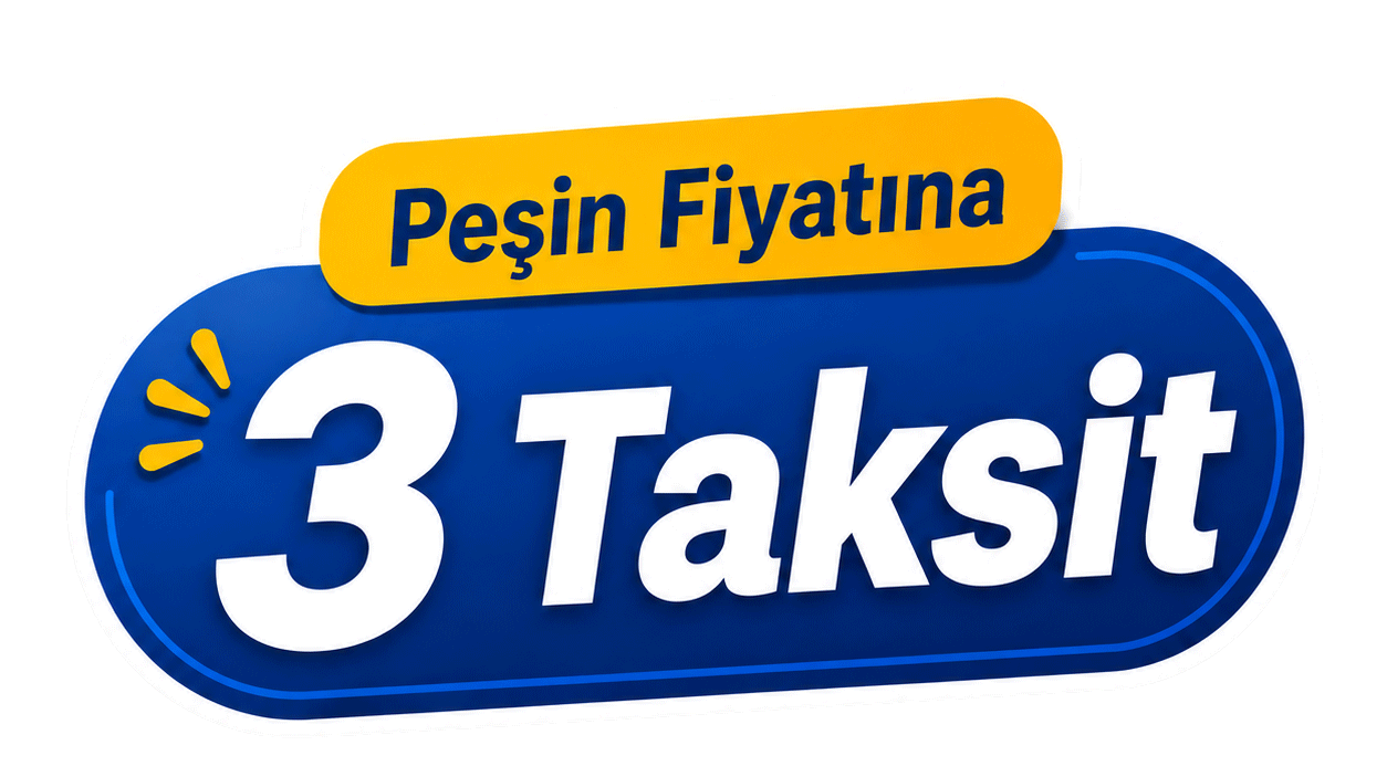 Peşin fiyatına 6 taksit
