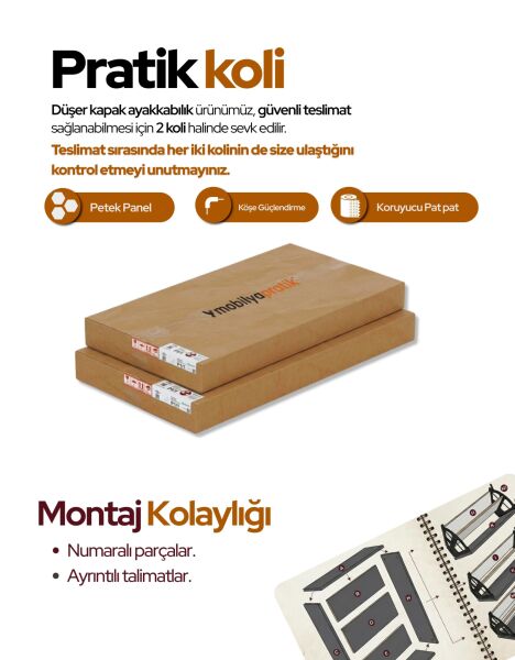 Düşer Kapak Ahşap Ayakkabılık Kayar Raflı Ayakkabılık 3 Bölmeli Beyaz