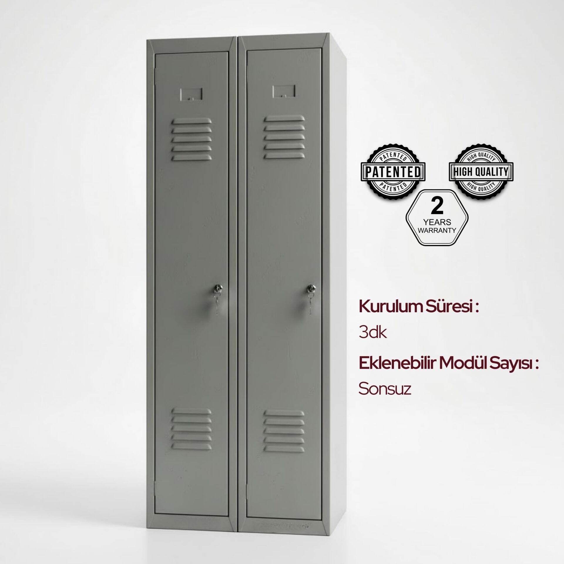 Eklenebilir Modüllü Çok Amaçlı Dolap