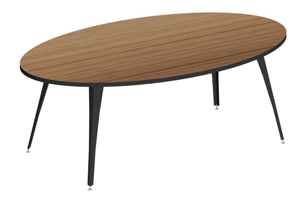 Dynamic Elips Toplantı Masası DY200TME - 200x120x75h cm
