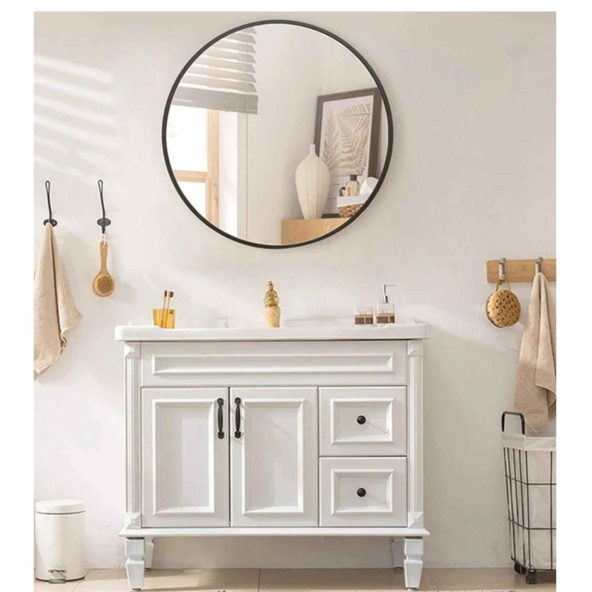 Canute Yuvarlak Duvar Aynası