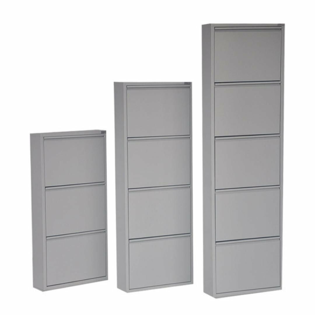 Gri Metal Ayakkabılık